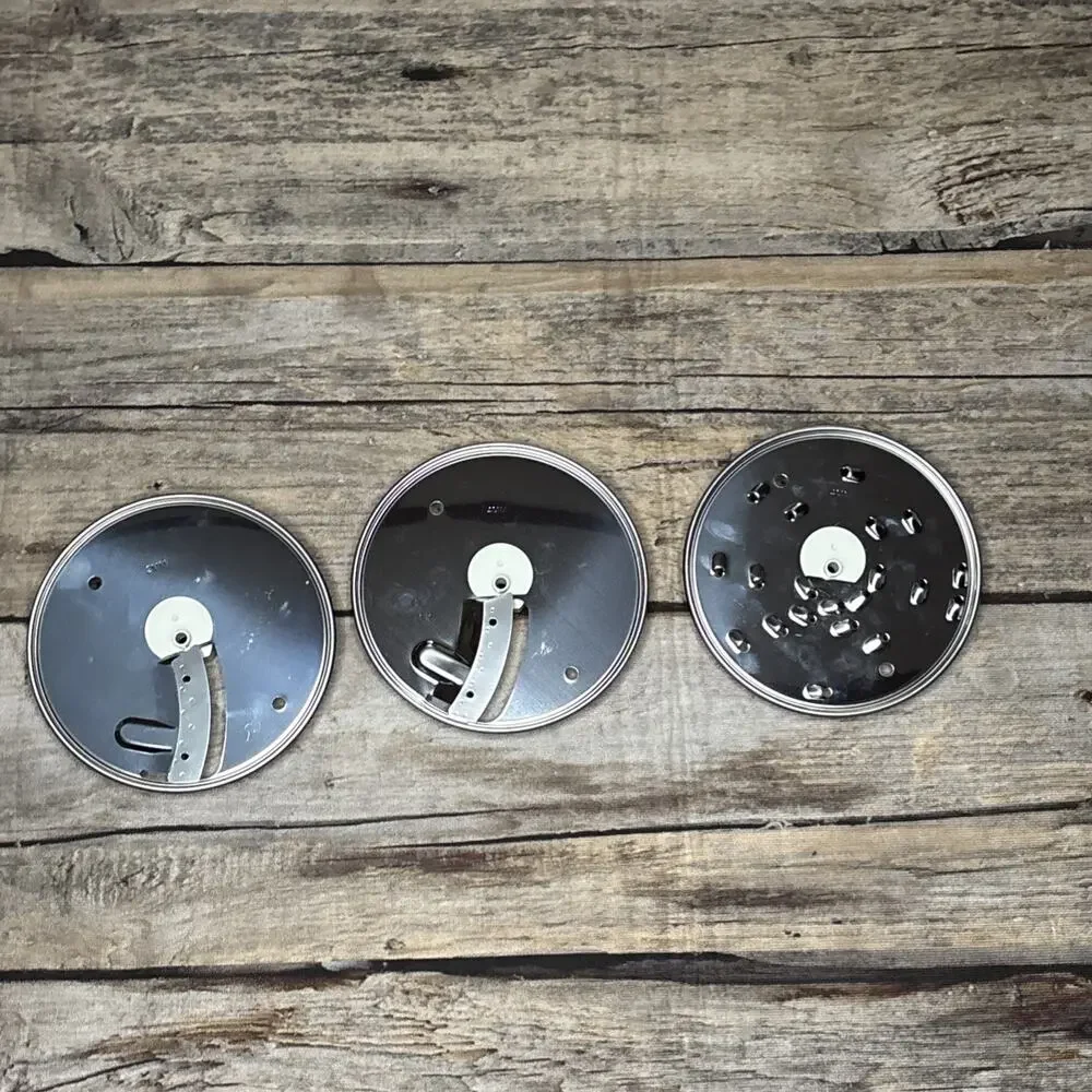 KitchenAid Blade 3 Disc Lot -KFP740 KFP750 KFPW760 KFPM770 + S Blade